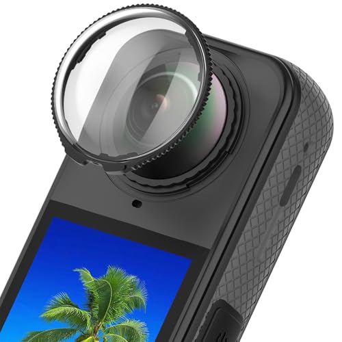 Chofit Glaslinsenschutzhüllen, kompatibel mit Insta360 X5 Hülle, ultimative Klarheit & Schutz mit Stil (Schwarz) von Chofit