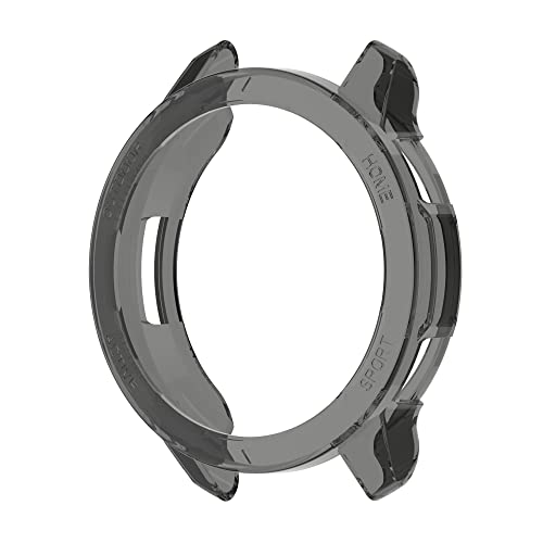 Chofit Hüllen Kompatibel mit Xiaomi Watch S1 Active Hülle, Weiche TPU Protector Zubehör Schutzhülle Case Cover Bumper Shell für Watch S1 Active Smartwatch (Schwarz) von Chofit