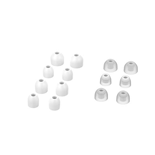 Chofit Ohrstöpsel-Abdeckung, kompatibel mit Sony WF-1000XM4/WF-1000XM3 Ohrstöpseln, In-Ear-Kopfhörer, Silikon, weiche Ohrpolster für WF-1000XM4 Kopfhörer (weiß) von Chofit