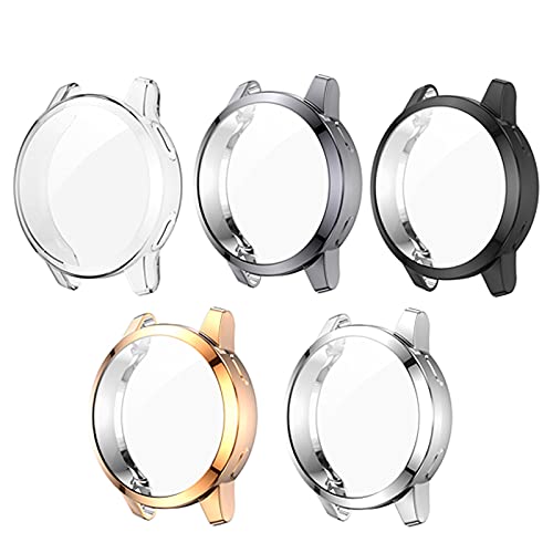 Chofit Schutzhülle kompatibel mit Garmin Venu 2S/Vivoactive 4S, TPU-beschichtete Displayschutzfolie für die Venu 2S Smart Watch (5 Farben) von Chofit