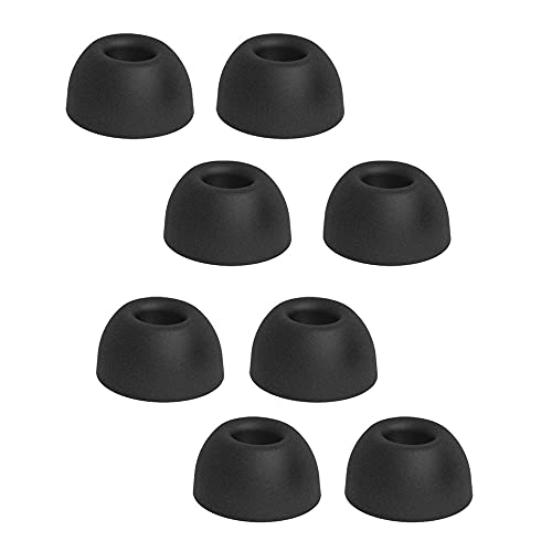 Ersatz-Ohrstöpsel, kompatibel mit Huawei Freebuds Pro Ohrstöpseln, Ohrstöpsel, Memory-Foam-Kissen für Huawei Freebuds Pro Kopfhörer, 4 Größen, 4 Paar (Schwarz-L) von Chofit