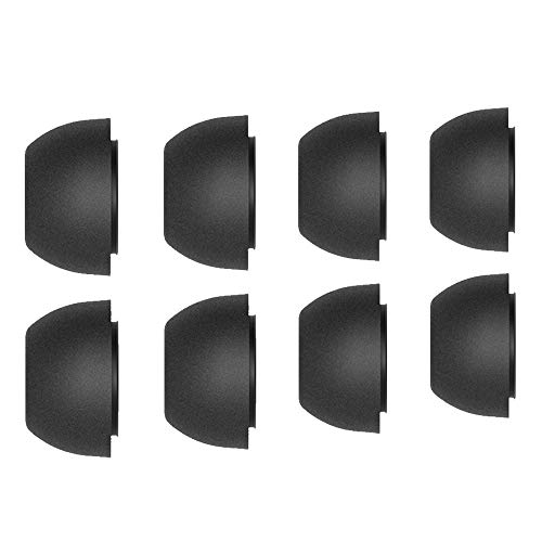 Ersatz-Ohrstöpsel für Ohrhörer, kompatibel mit den Huawei-Freebuds-Pro-Ohrstöpseln, mit Memory-Schaum gepolstert für Huawei-Freebuds-Pro-Kopfhörer, 4 Größen, 4 Paar (schwarz) von Chofit