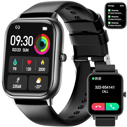 Smart Watch Full Touch Smart Watches for Android iOS Phones Compatible (Answer/Make Call) Smart Fitness Tracker Watch for Women Man IP67 Waterproof Smartwatch with Sleep/Heart Rate/Blood Oxygen/Step von Choiknbo