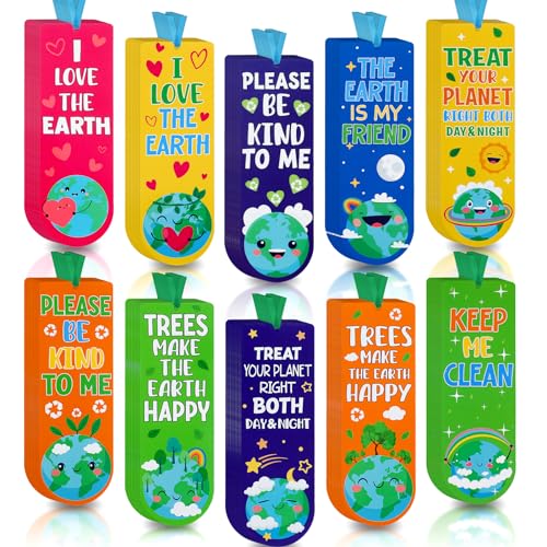 Cholemy 200 Stück Earth Day Lesezeichen Großpackung für Kinder, Umwelt-Lesezeichen mit Band, grünes Papier, Lesezeichen, Erdtag, Bildungsbedarf für Klassenzimmer, Schule, Zuhause, Geschenk, Lehrer, Cholemy 200 Stück Earth Day Lesezeichen Großpackung für Kinder, Umwelt-Lesezeichen mit Band, grünes Papier, Lesezeichen, Erdtag, Bildungsbedarf für Klassenzimmer, Schule, Zuhause, Geschenk, Lehrer, von Cholemy
