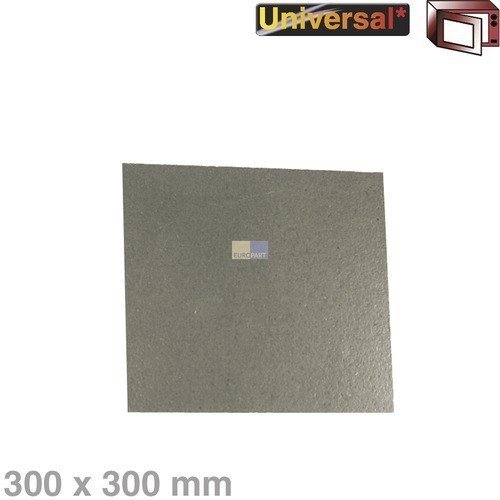zuschneidbare Glimmerscheibe Hohlleiterabdeckung 300x300mm f Mikrowellen-Austritt passend f ua. Bosch Siemens AEG zuschneidbare Glimmerscheibe Hohlleiterabdeckung 300x300mm f Mikrowellen-Austritt passend f ua. Bosch Siemens AEG von Chriluka