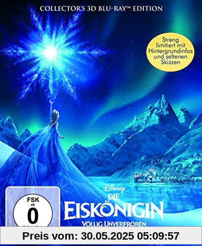 Die Eiskönigin - Völlig unverfroren - Digibook  (+ BR) [3D Blu-ray] von Chris Buck