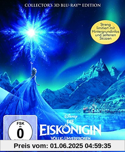 Die Eiskönigin - Völlig unverfroren - Digibook  (+ BR) [3D Blu-ray] von Chris Buck