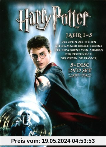 Harry Potter 1-5 (5 DVDs) von Chris Columbus