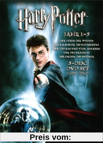 Harry Potter 1-5 (5 DVDs) von Chris Columbus