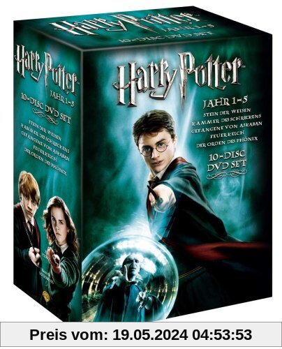 Harry Potter 1-5 [Special Edition] [10 DVDs] von Chris Columbus