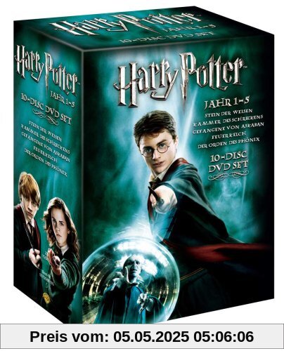 Harry Potter 1-5 [Special Edition] [10 DVDs] von Chris Columbus