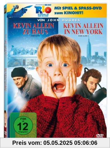 Kevin allein zu Haus / Kevin allein in New York (+ Rio Activity Disc) von Chris Columbus