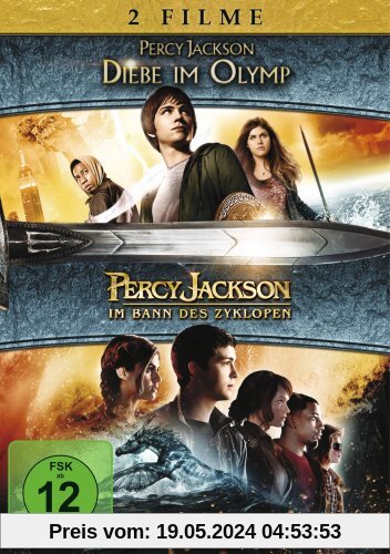 Percy Jackson - Diebe im Olymp / Percy Jackson - Im Bann des Zyklopen [2 DVDs] von Chris Columbus