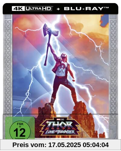Thor - Love And Thunder 4K UHD Edition (Steelbook) [Blu-ray] von Chris Hemsworth