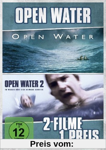 Open Water / Open Water 2 - Im Wasser hört dich niemand schreien [2 DVDs] von Chris Kentis