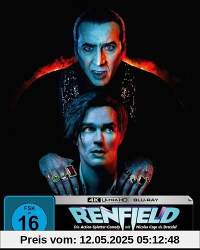 Renfield - Limitierte Steelbook-Edition mit Fullslip (4K Ultra HD) (+ Blu-ray) von Chris McKay