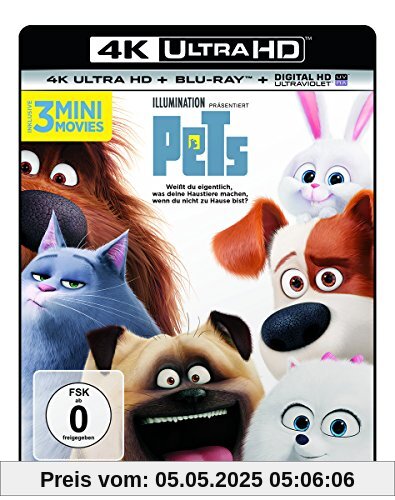 Pets  (4K Ultra HD) (+ Blu-ray) von Chris Renaud