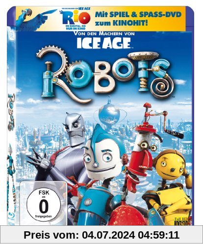 Robots  (+ Rio Activity Disc) [Blu-ray] von Chris Wedge