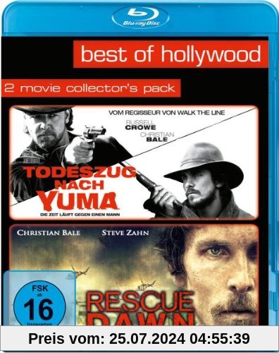 Best of Hollywood - 2 Movie Collector's Pack 19 (Todeszug nach Yuma / Rescue Dawn) [Blu-ray] von Christian Bale