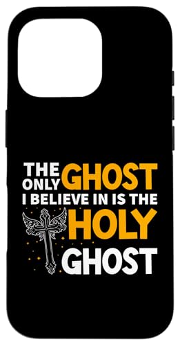 Der einzige Geist, an den ich glaube, ist der Heilige Geist Christian Hülle für iPhone 16 Pro Der einzige Geist, an den ich glaube, ist der Heilige Geist Christian Hülle für iPhone 16 Pro von Christian Clothing Design Ideas