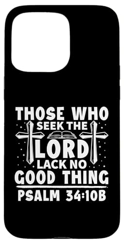 Diejenigen, die den Herrn suchen Christlicher Psalm Hülle für iPhone 15 Pro Max Diejenigen, die den Herrn suchen Christlicher Psalm Hülle für iPhone 15 Pro Max von Christian Clothing Design Ideas