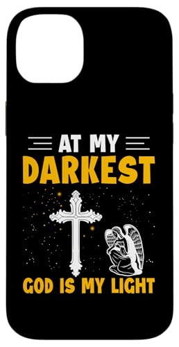 In meiner dunkelsten Zeit ist Gott mein Licht, Christ Hülle für iPhone 14 Plus In meiner dunkelsten Zeit ist Gott mein Licht, Christ Hülle für iPhone 14 Plus von Christian Clothing Design Ideas