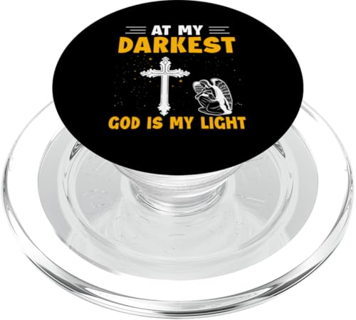 In meiner dunkelsten Zeit ist Gott mein Licht, Christ PopSockets PopGrip für MagSafe In meiner dunkelsten Zeit ist Gott mein Licht, Christ PopSockets PopGrip für MagSafe von Christian Clothing Design Ideas