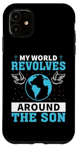 Meine Welt dreht sich um den Sohn Christian Hülle für iPhone 11 Meine Welt dreht sich um den Sohn Christian Hülle für iPhone 11 von Christian Clothing Design Ideas