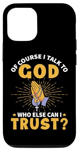 Natürlich spreche ich mit Gott für Christen und Jesusgläubige Hülle für iPhone 12/12 Pro Natürlich spreche ich mit Gott für Christen und Jesusgläubige Hülle für iPhone 12/12 Pro von Christian Clothing Design Ideas