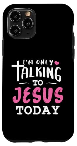 Ich spreche heute nur mit Jesus Christian Hülle für iPhone 11 Pro Ich spreche heute nur mit Jesus Christian Hülle für iPhone 11 Pro von Christian Clothing Design ideas