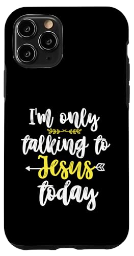 Ich spreche heute nur mit Jesus Christian Hülle für iPhone 11 Pro Ich spreche heute nur mit Jesus Christian Hülle für iPhone 11 Pro von Christian Clothing Design ideas