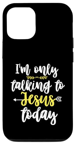 Ich spreche heute nur mit Jesus Christian Hülle für iPhone 12/12 Pro Ich spreche heute nur mit Jesus Christian Hülle für iPhone 12/12 Pro von Christian Clothing Design ideas
