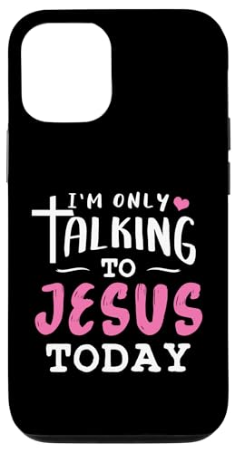 Ich spreche heute nur mit Jesus Christian Hülle für iPhone 12/12 Pro Ich spreche heute nur mit Jesus Christian Hülle für iPhone 12/12 Pro von Christian Clothing Design ideas