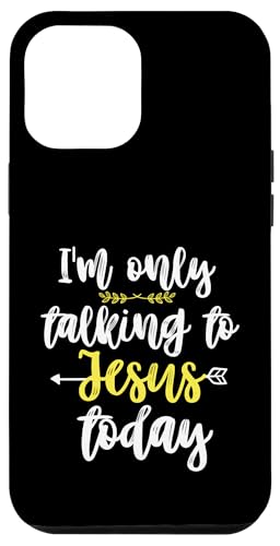 Ich spreche heute nur mit Jesus Christian Hülle für iPhone 12 Pro Max Ich spreche heute nur mit Jesus Christian Hülle für iPhone 12 Pro Max von Christian Clothing Design ideas
