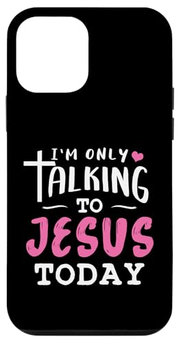 Ich spreche heute nur mit Jesus Christian Hülle für iPhone 12 mini Ich spreche heute nur mit Jesus Christian Hülle für iPhone 12 mini von Christian Clothing Design ideas