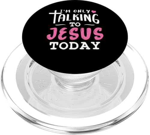 Ich spreche heute nur mit Jesus Christian PopSockets PopGrip für MagSafe Ich spreche heute nur mit Jesus Christian PopSockets PopGrip für MagSafe von Christian Clothing Design ideas