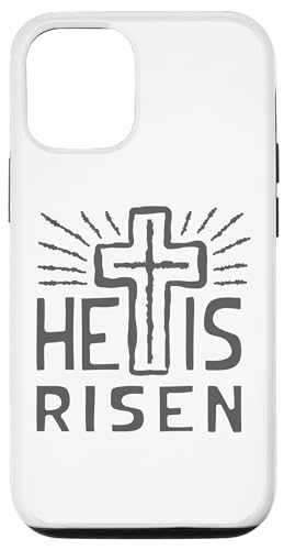 Hülle für iPhone 15 Pro Jesus lebt, er hat den auferstandenen Christus, der von den Toten auferstanden ist, Ostern von Christian Easter Shopp
