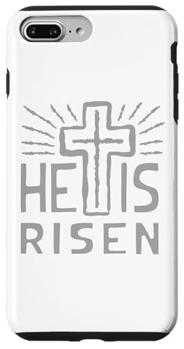Hülle für iPhone 7 Plus/8 Plus Jesus lebt, er hat den auferstandenen Christus, der von den Toten auferstanden ist, Ostern von Christian Easter Shopp