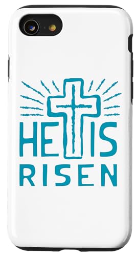 Hülle für iPhone SE (2020) / 7 / 8 Jesus lebt, er hat den auferstandenen Christus, der von den Toten auferstanden ist, Ostern von Christian Easter Shopp
