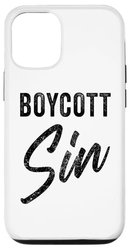 Boycott Sin – Christian Faith Evangelistic Gospel Message Hülle für iPhone 12/12 Pro Boycott Sin – Christian Faith Evangelistic Gospel Message Hülle für iPhone 12/12 Pro von Christian Faith & Bible Verse Inspiration