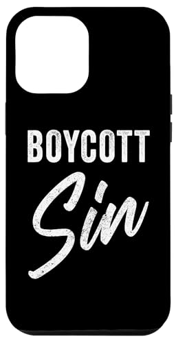 Boycott Sin – Christian Faith Evangelistic Gospel Message Hülle für iPhone 12 Pro Max von Christian Faith & Bible Verse Inspiration