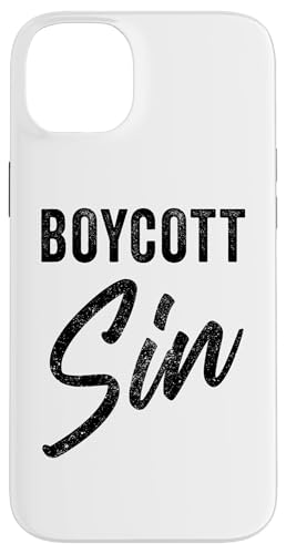 Boycott Sin – Christian Faith Evangelistic Gospel Message Hülle für iPhone 14 Plus von Christian Faith & Bible Verse Inspiration