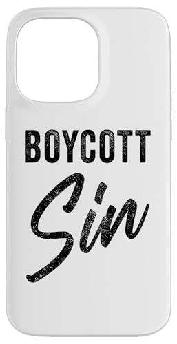 Boycott Sin – Christian Faith Evangelistic Gospel Message Hülle für iPhone 14 Pro Max Boycott Sin – Christian Faith Evangelistic Gospel Message Hülle für iPhone 14 Pro Max von Christian Faith & Bible Verse Inspiration