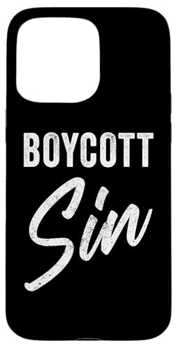 Boycott Sin – Christian Faith Evangelistic Gospel Message Hülle für iPhone 15 Pro Max von Christian Faith & Bible Verse Inspiration
