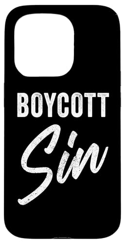 Boycott Sin – Christian Faith Evangelistic Gospel Message Hülle für iPhone 15 Pro von Christian Faith & Bible Verse Inspiration
