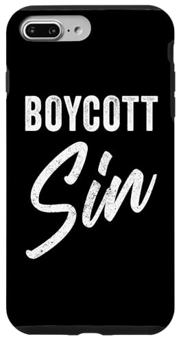 Boycott Sin – Christian Faith Evangelistic Gospel Message Hülle für iPhone 7 Plus/8 Plus von Christian Faith & Bible Verse Inspiration