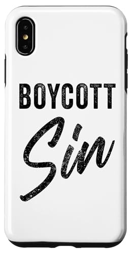 Boycott Sin – Christian Faith Evangelistic Gospel Message Hülle für iPhone XS Max Boycott Sin – Christian Faith Evangelistic Gospel Message Hülle für iPhone XS Max von Christian Faith & Bible Verse Inspiration