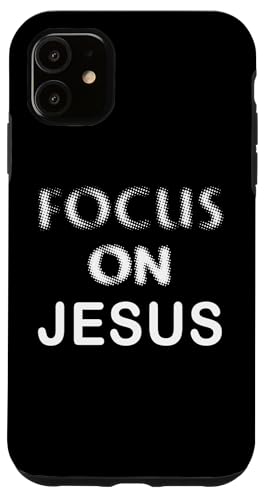 Focus on JESUS – Christian Faith Inspirational Reminder Hülle für iPhone 11 Focus on JESUS – Christian Faith Inspirational Reminder Hülle für iPhone 11 von Christian Faith & Bible Verse Inspiration