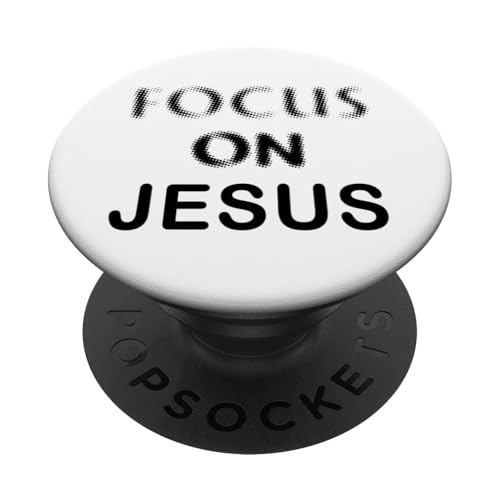 Focus on JESUS – Christian Faith Inspirational Reminder PopSockets Klebender PopGrip Focus on JESUS – Christian Faith Inspirational Reminder PopSockets Klebender PopGrip von Christian Faith & Bible Verse Inspiration