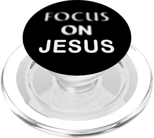 Focus on JESUS – Christian Faith Inspirational Reminder PopSockets PopGrip für MagSafe Focus on JESUS – Christian Faith Inspirational Reminder PopSockets PopGrip für MagSafe von Christian Faith & Bible Verse Inspiration